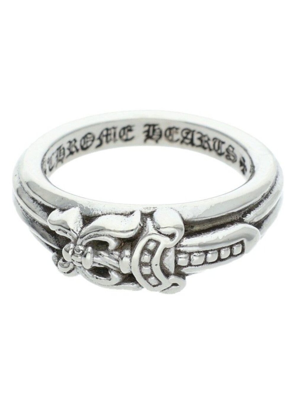 Chrome Hearts Baby Classic Dagger Silver Ring